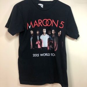 Maroon 5 2015 World Tour Concert T-Shirt